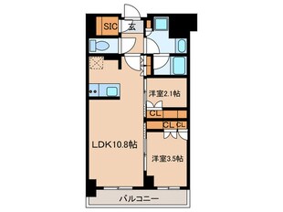 J.GRAN Court 品川西大井WESTの物件間取画像